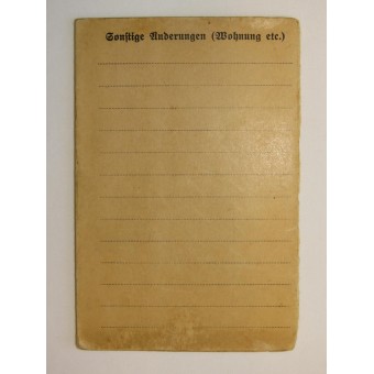 Hitler Jugend Mitglied Karte Nr.: 1992394.. Espenlaub militaria